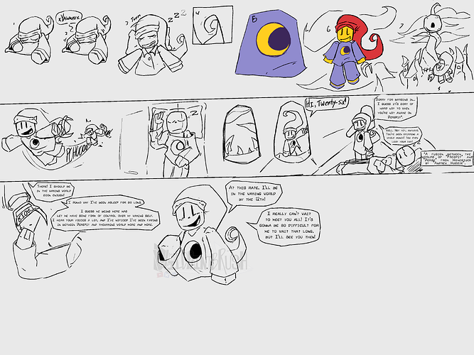 Luna Derspit Comic Original
